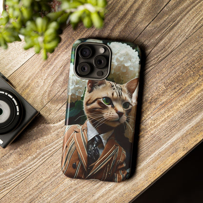"The Feline Aristocrat" Mobile Phone Case
