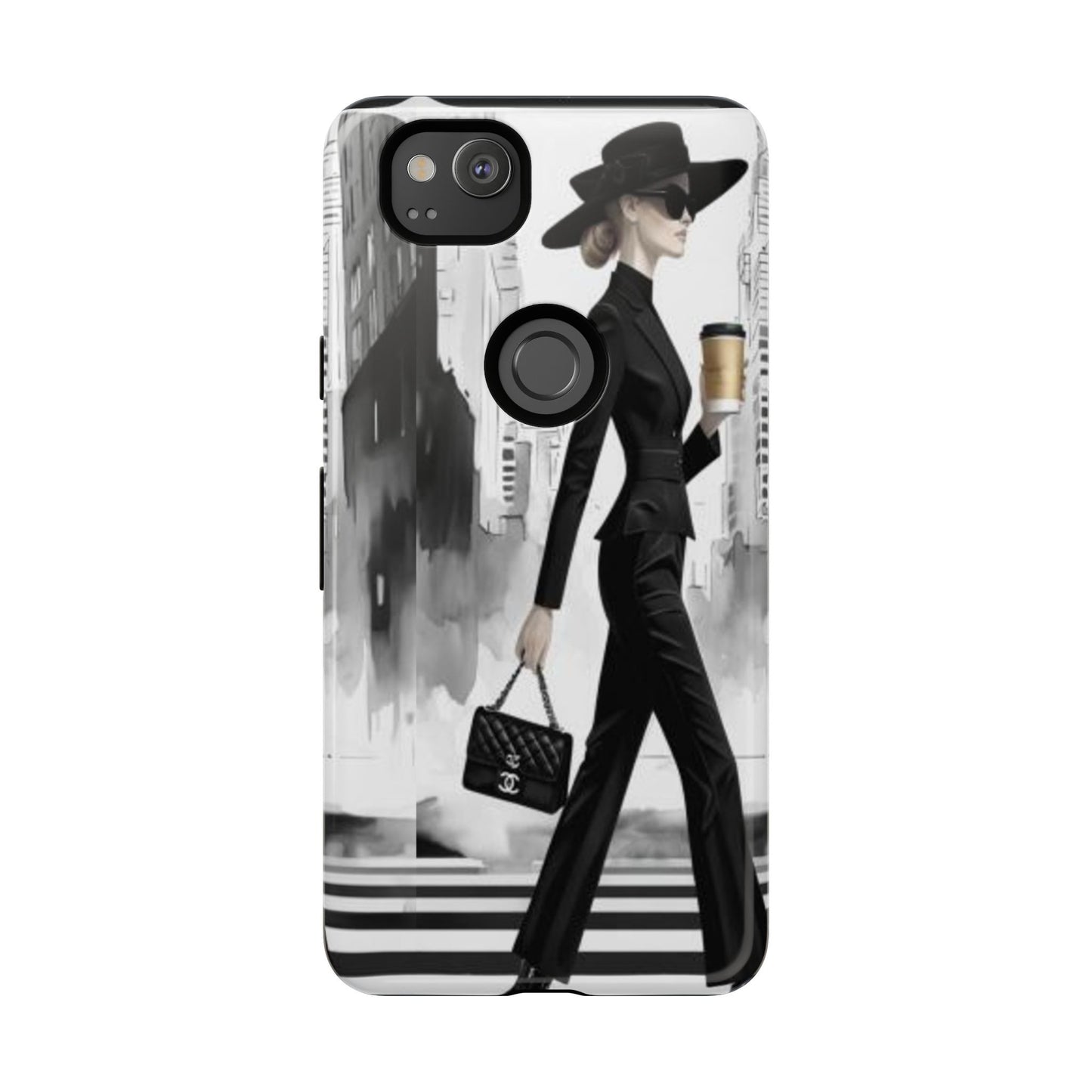 "Chic City Stroll" Mobile Phone Case