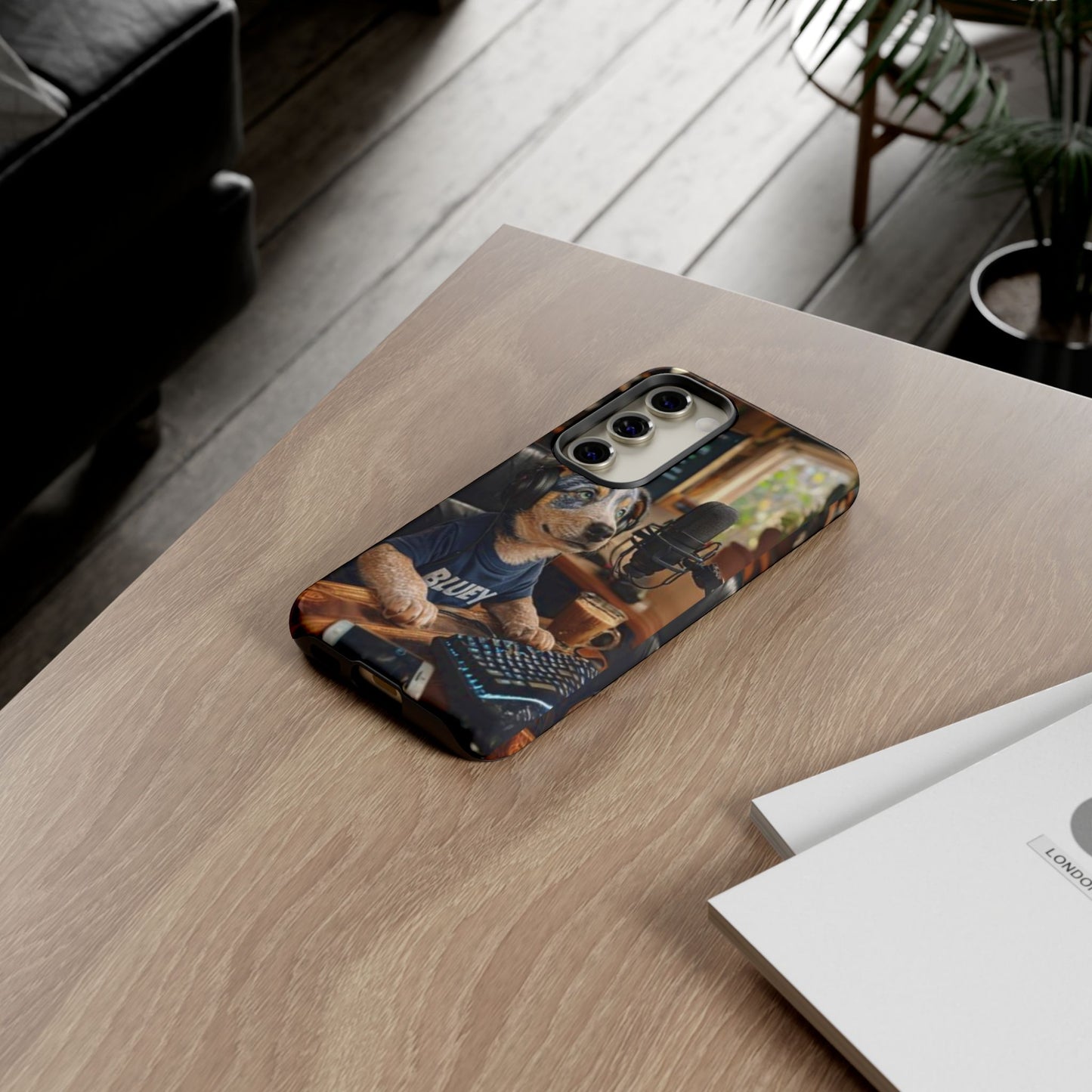 "Blue Heeler - a Tribute to Bluey" Mobile Phone Case