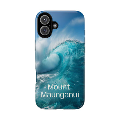 "Mount Maunganui" Mobile Phone Case (green)