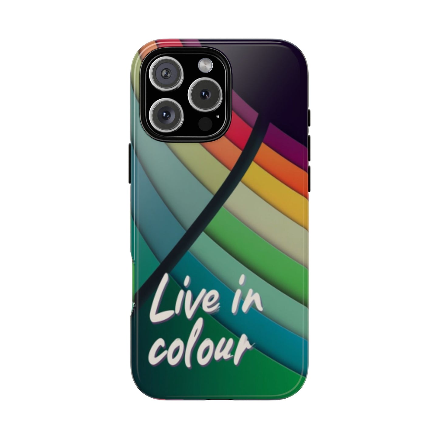 "Live in Colour" Mobile Phone Case