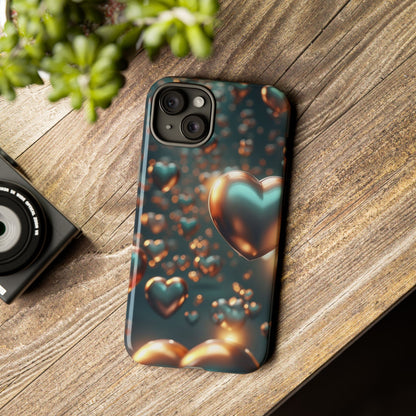 "Hearts on Repeat" Mobile Phone Case