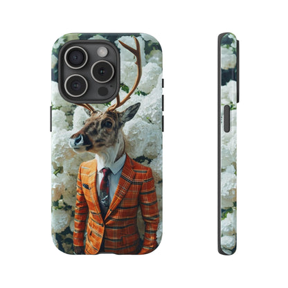 "The Stag" Mobile Phone Case (orange)