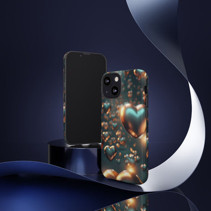 "Hearts on Repeat" Mobile Phone Case
