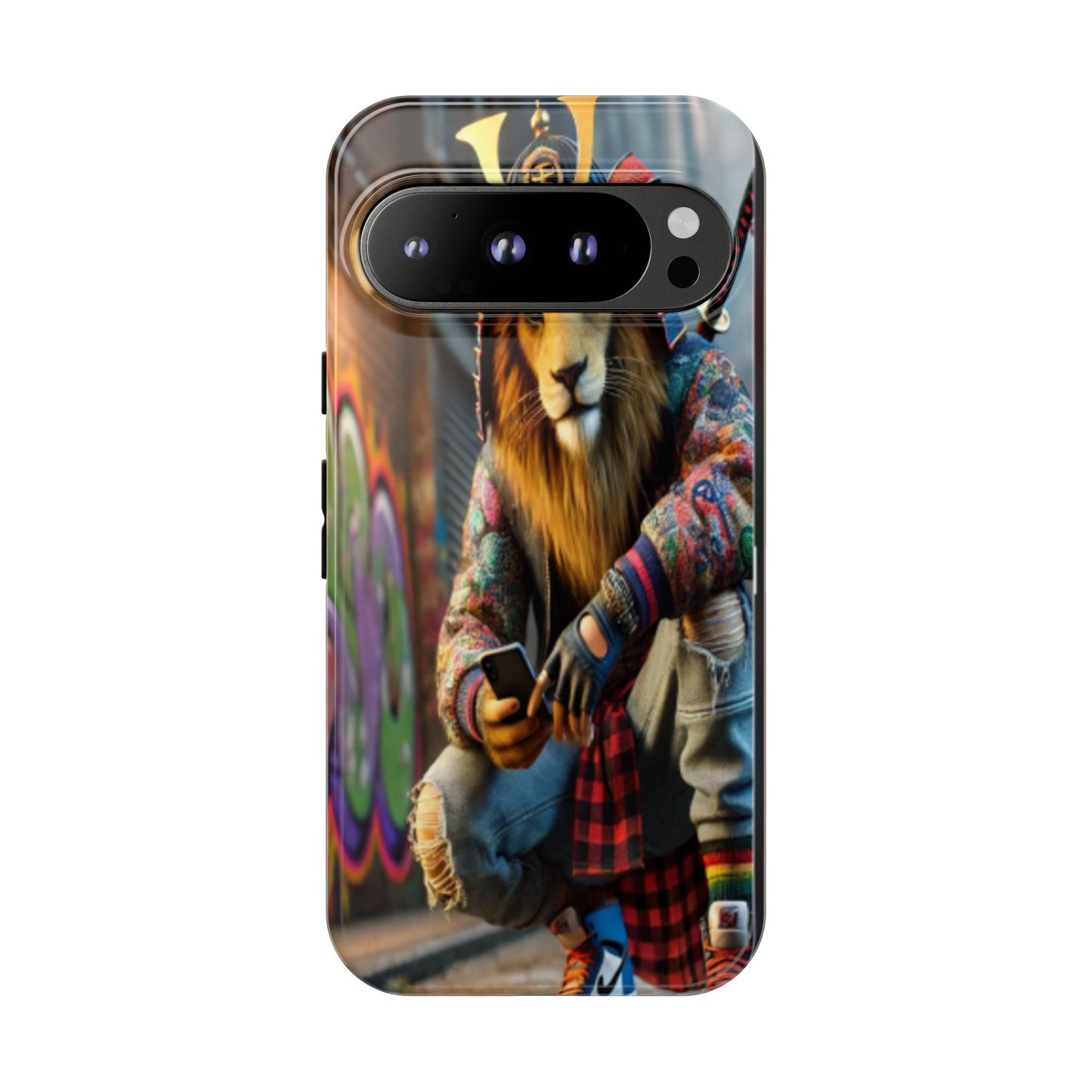 "King of the Concrete Jungle" Mobile Phone Case