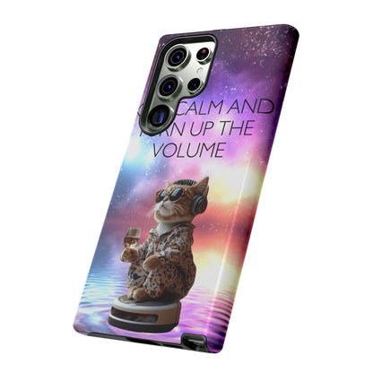 "Keep calm and turn up the Volume" Mobile Phone Case (mix)