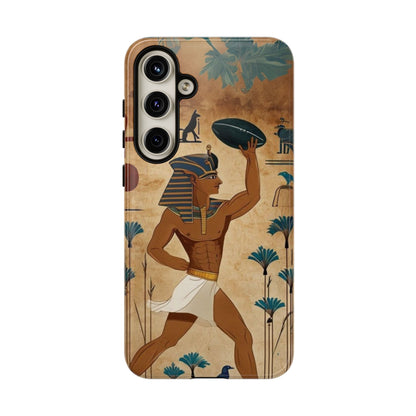 "Tutankhaman Takes the Pass" Mobile Phone Case