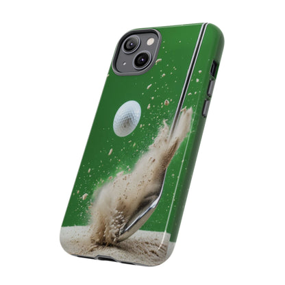 "Bunker Shot" Mobile Phone Case (light green)