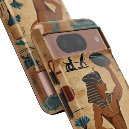 "Tutankhaman Takes the Pass" Mobile Phone Case