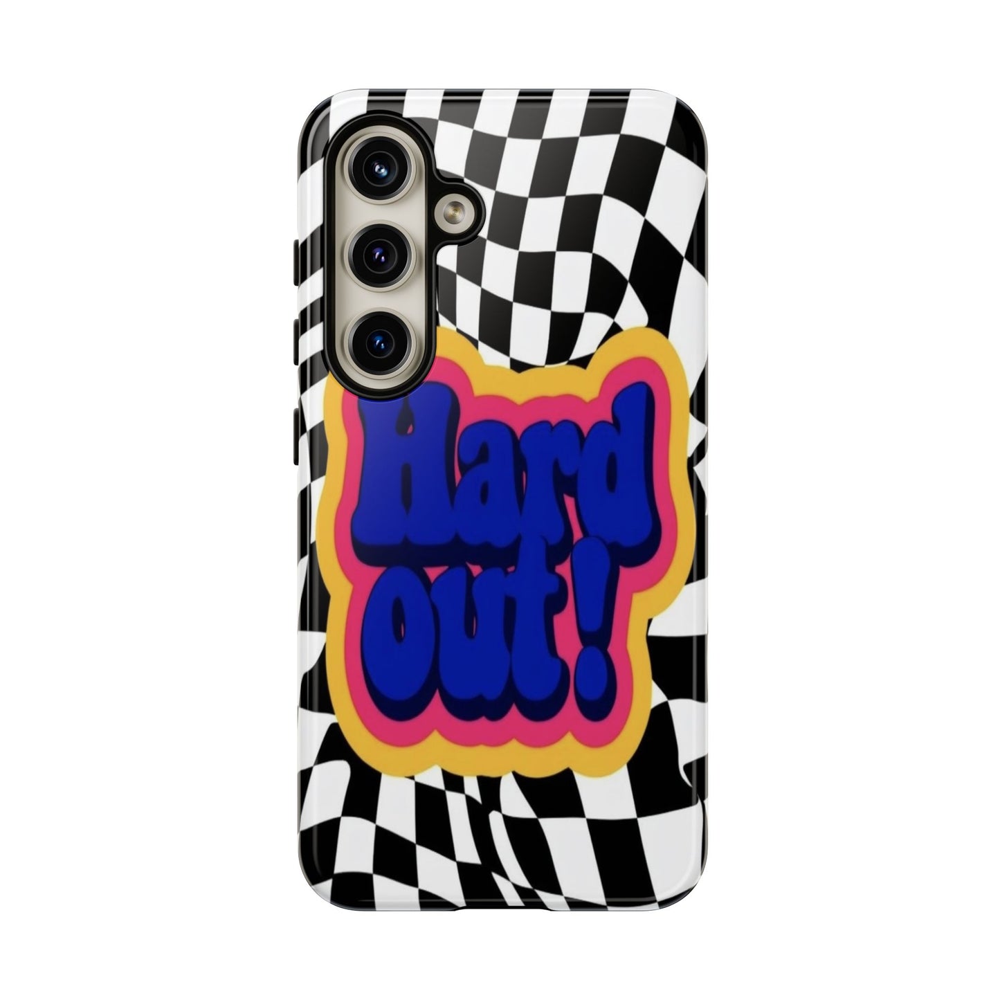 "Hard Out" Mobile Phone Case (blue)