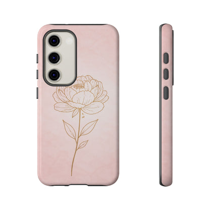 "Blush Peony" Mobile Phone Case