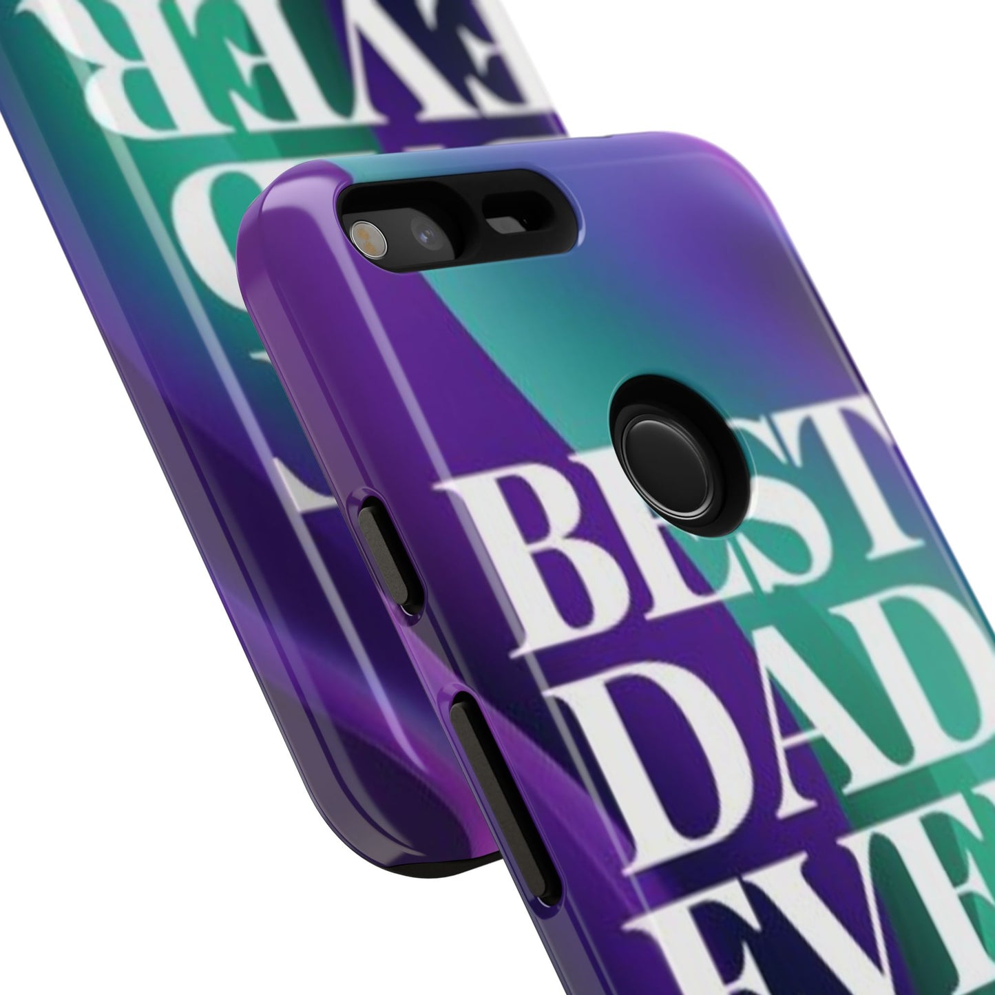 "Best Dad Ever" Mobile Phone Case (purple)
