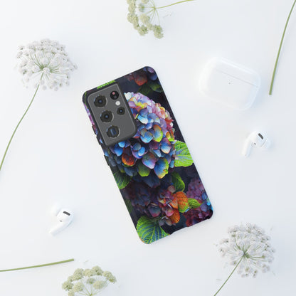"Blue Mood, Bloom Mood" Mobile Phone Case