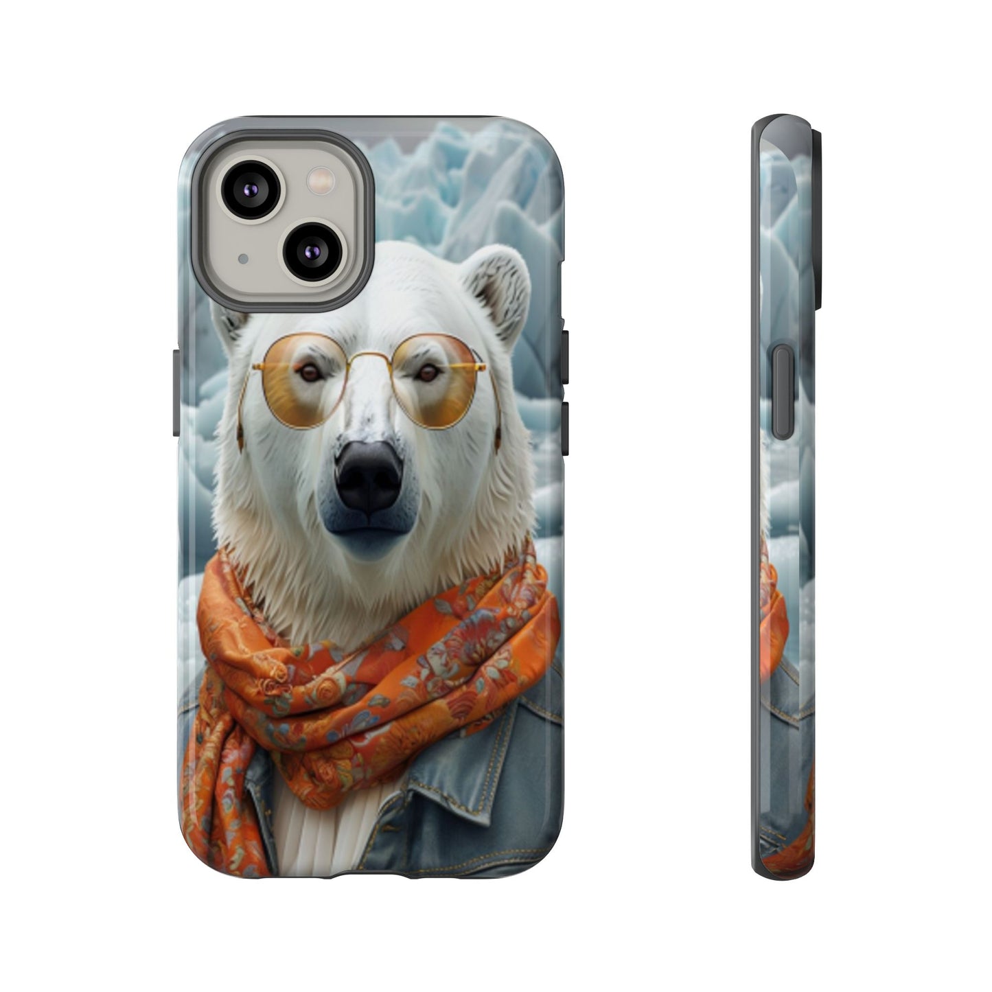 "Urban Zen Polar Bear" Mobile Phone Case