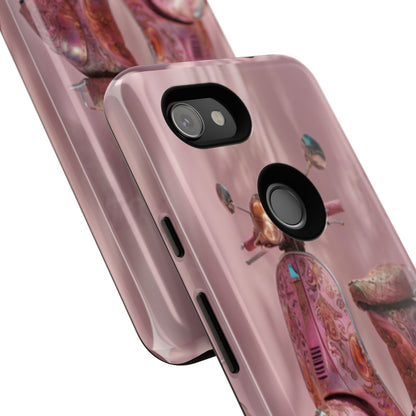 "I believe in Pink - Audrey Hepburn" Mobile Phone Case