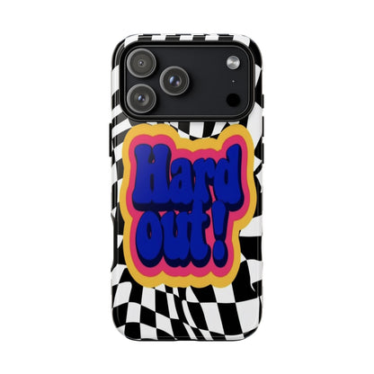 "Hard Out" Mobile Phone Case (blue)