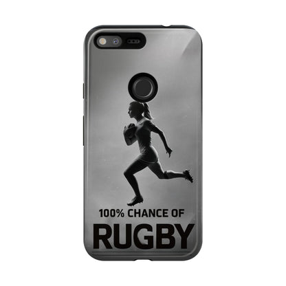 "Rain, Shine, Rugby" Mobile Phone Case