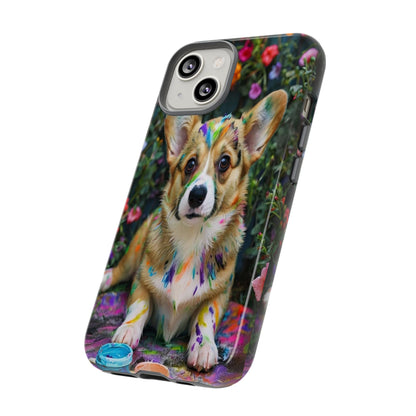"Paint It Corgi" Mobile Phone Case