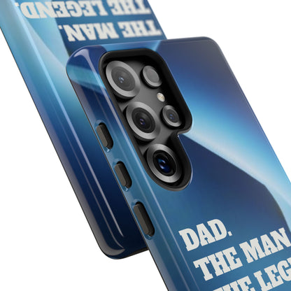 "Dad.  The Man.  The Legend" Mobile Phone Case (red)