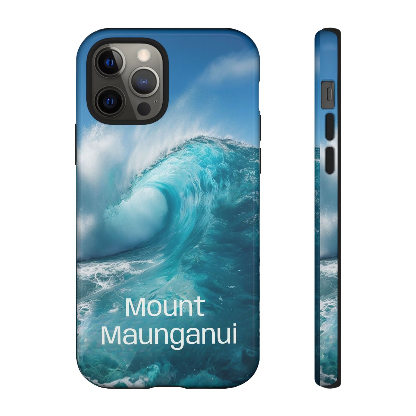 "Mount Maunganui" Mobile Phone Case (green)