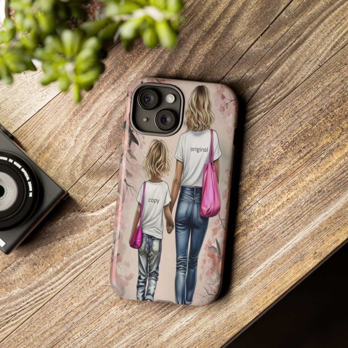 "Mother and Daughter" Mobile Phone Case