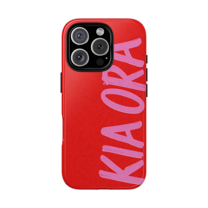 "Kia Ora Glow" Mobile Phone Case