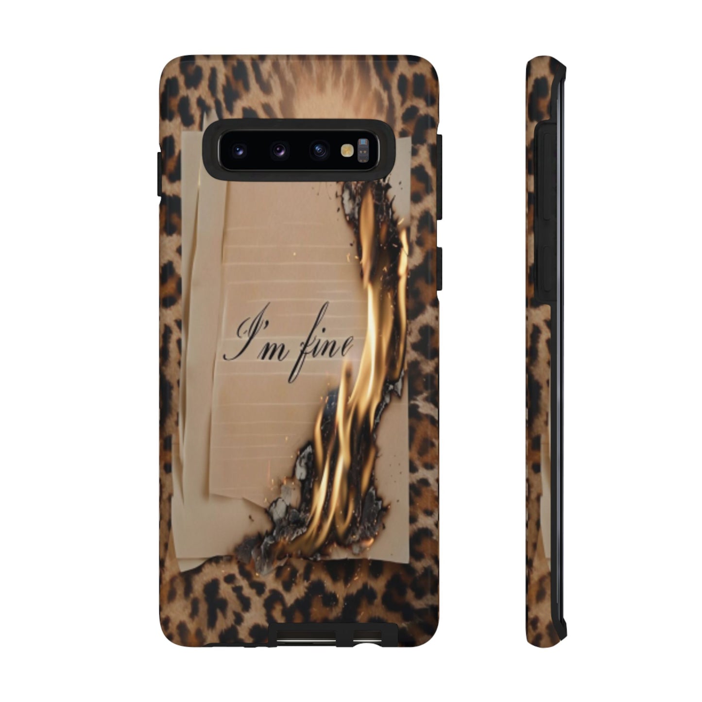 "I Am Fine" Mobile Phone Case