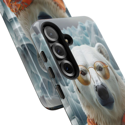 "Urban Zen Polar Bear" Mobile Phone Case