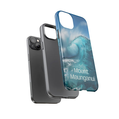 "Mount Maunganui" Mobile Phone Case (green)