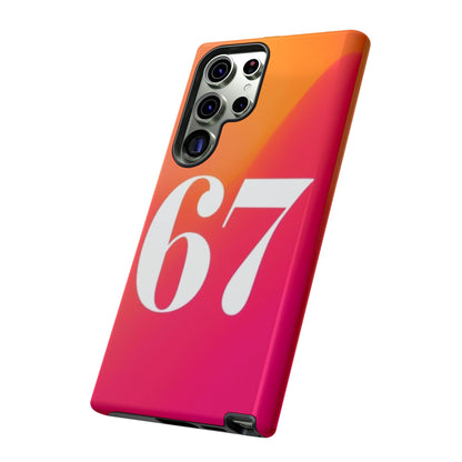 "67" Mobile Phone Case