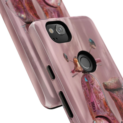 "I believe in Pink - Audrey Hepburn" Mobile Phone Case