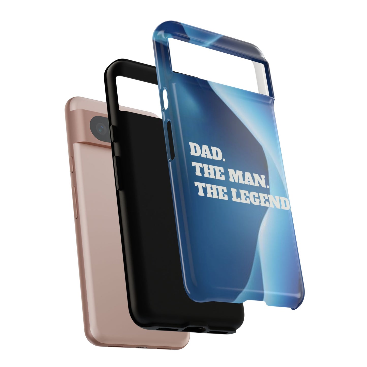 "Dad.  The Man.  The Legend" Mobile Phone Case (blue)