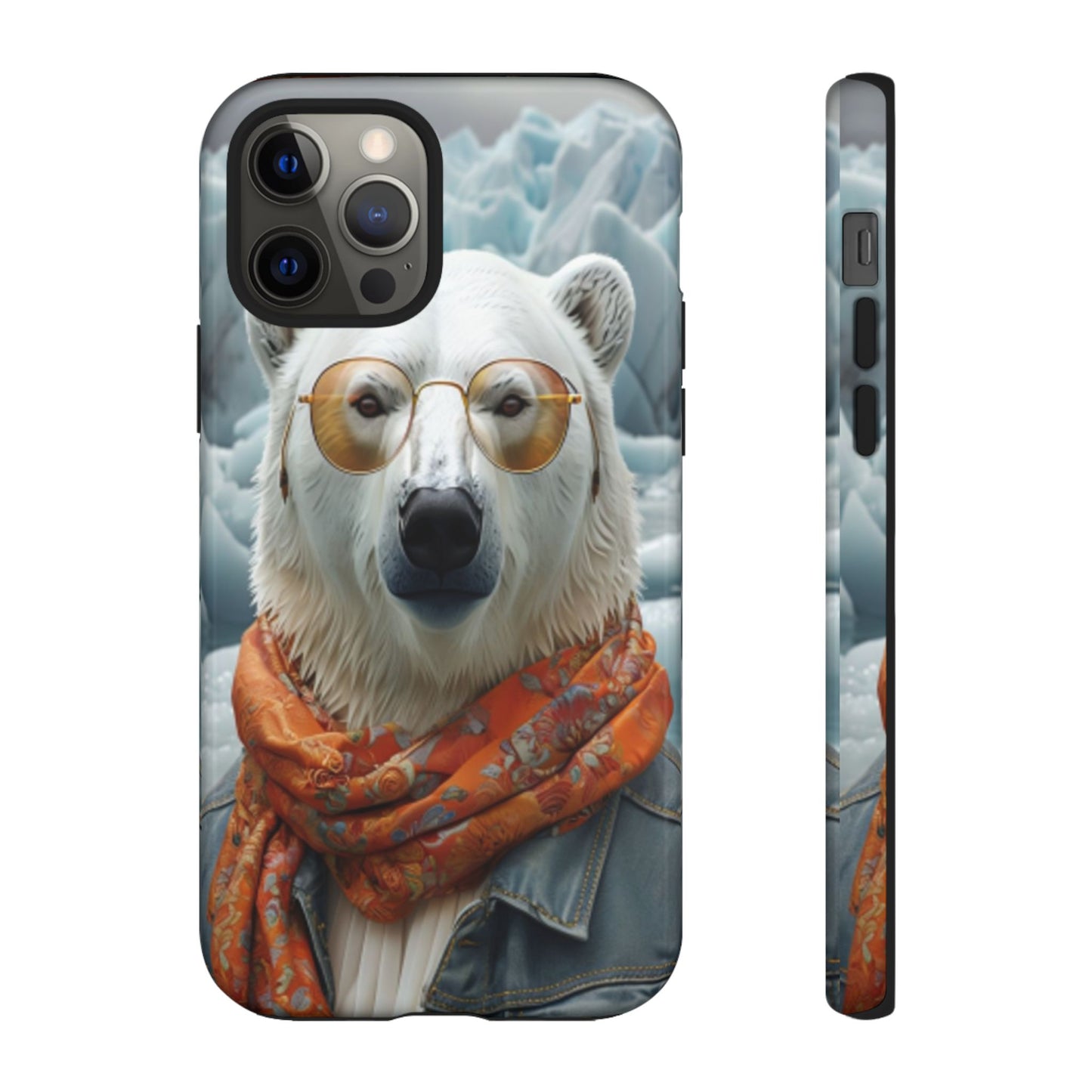 "Urban Zen Polar Bear" Mobile Phone Case