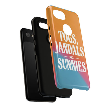 "Togs, Jandals and Sunnies" Mobile Phone Case