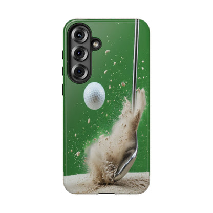 "Bunker Shot" Mobile Phone Case (light green)