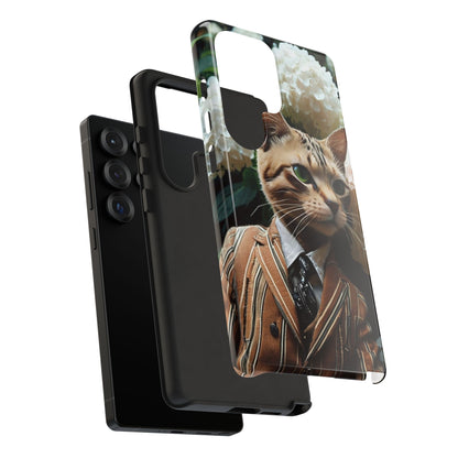 "The Feline Aristocrat" Mobile Phone Case