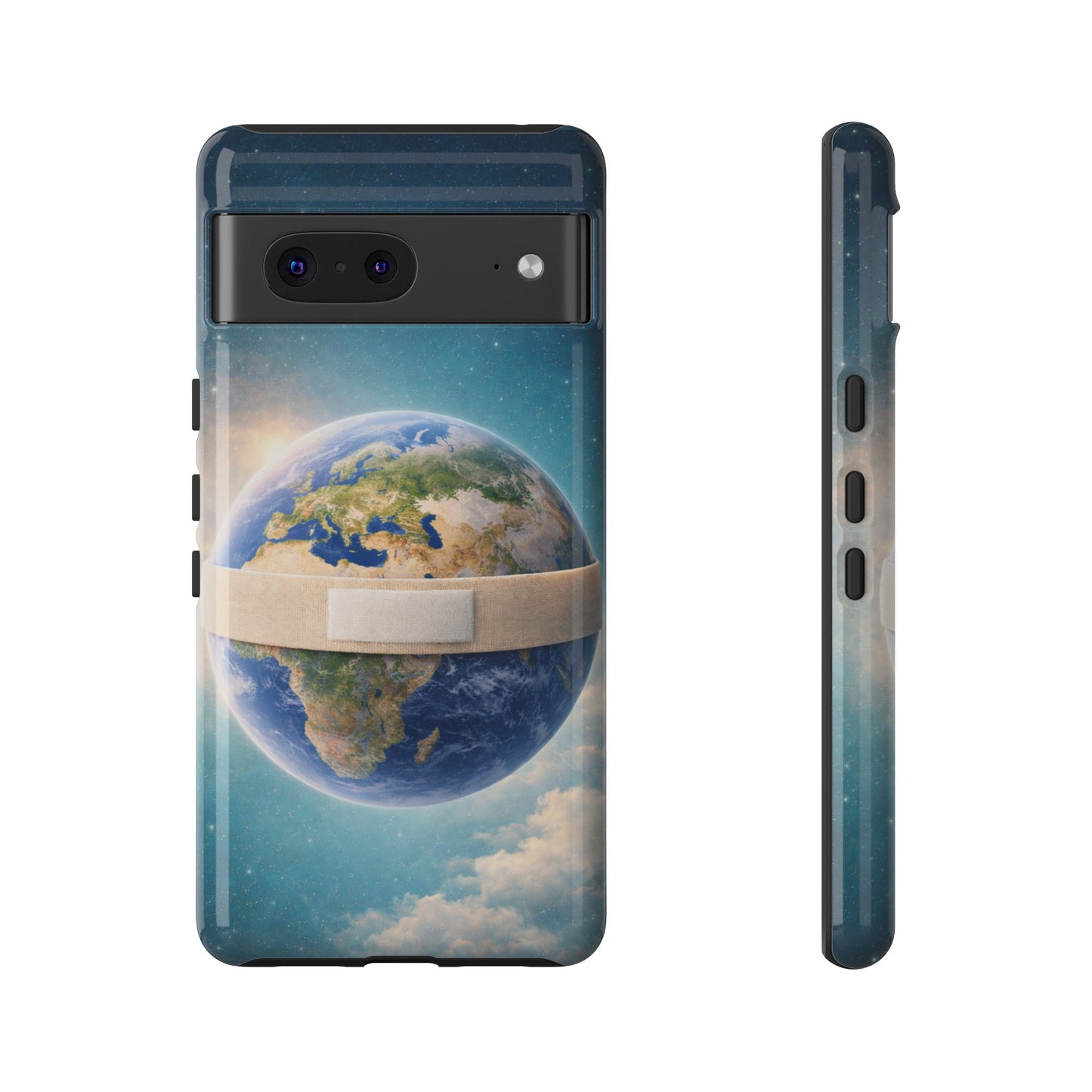 Earth Band Tough Case — Protective Planet Phone Case with Global Design
