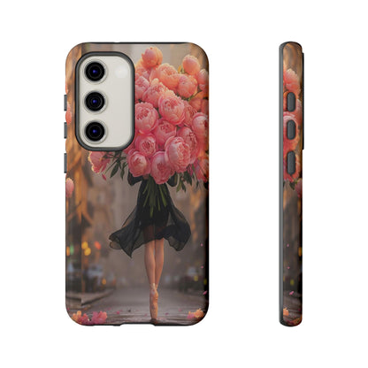 "Plie and Peonies" Mobile Phone Case