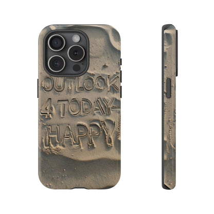 "Life is Short.  Be Happy" Mobile Phone Case