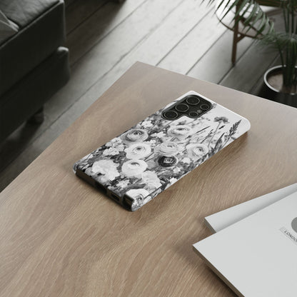 "Monochrome Muse" Mobile Phone Case