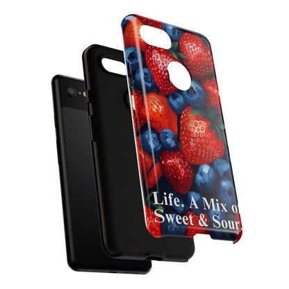 "Life. A Mix of Sweet and Sour" Mobile Phone Case