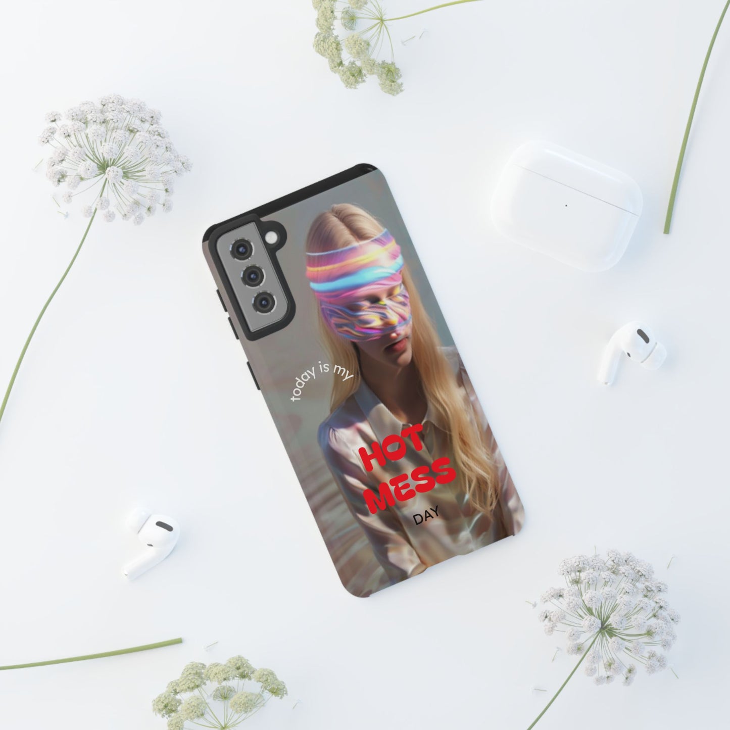 "Today is my Hot Mess Day" Mobile Phone Case
