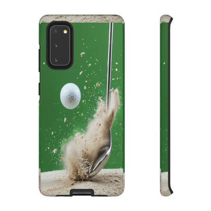 "Bunker Shot" Mobile Phone Case (light green)