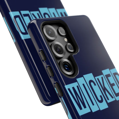 "Wicked" Mobile Phone Case (blue)