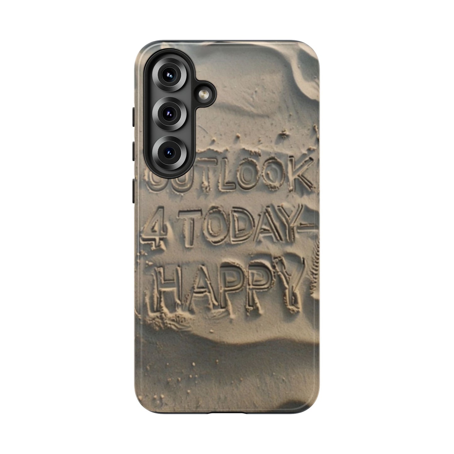 "Life is Short.  Be Happy" Mobile Phone Case