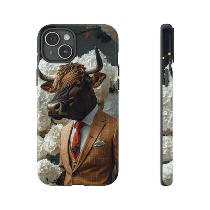 "The Genteel Bull" Mobile Phone Case