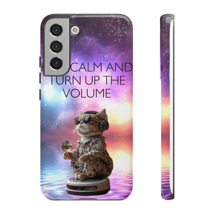 "Keep calm and turn up the Volume" Mobile Phone Case (mix)