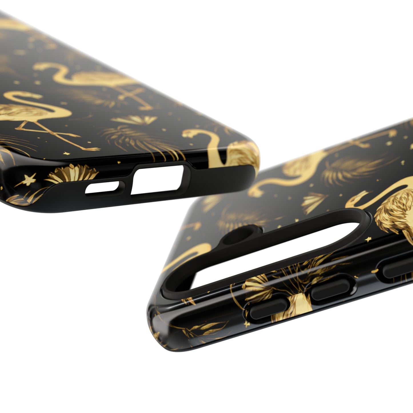"Gold Flamingo" Mobile Phone Case