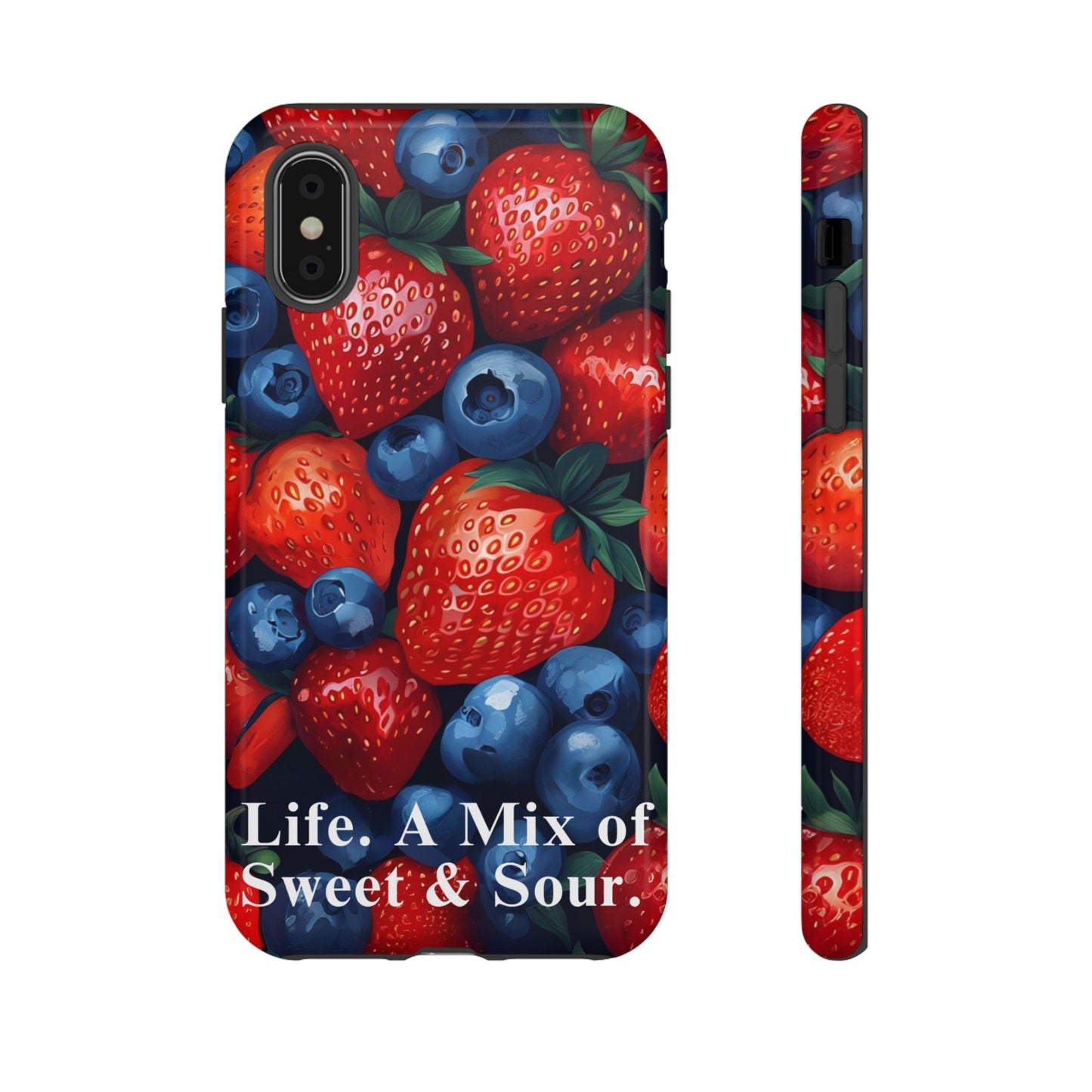 "Life. A Mix of Sweet and Sour" Mobile Phone Case