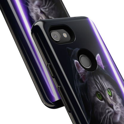 "Jedi Whisker" Mobile Phone Case (purple)